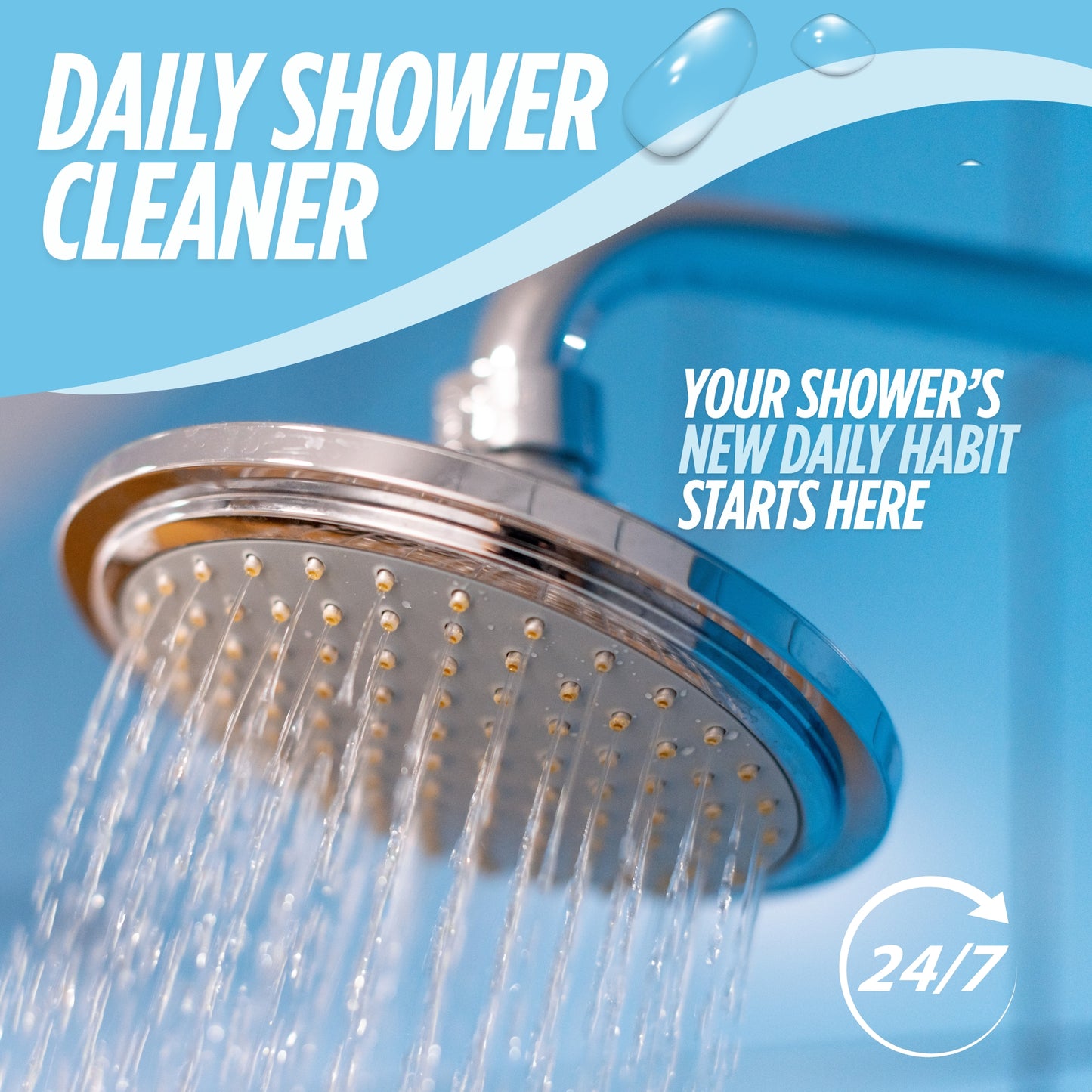 Daily Shower Cleaner + 10X Refill – Combo with Concentrate Bottle