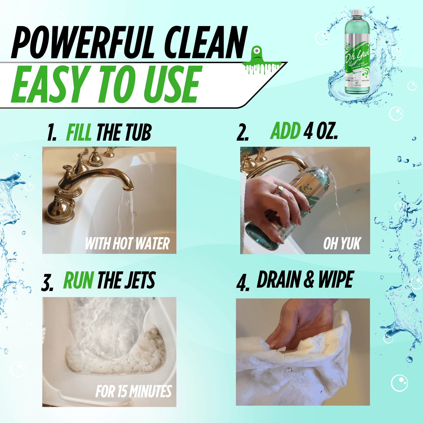 Jetted Tub Cleaner