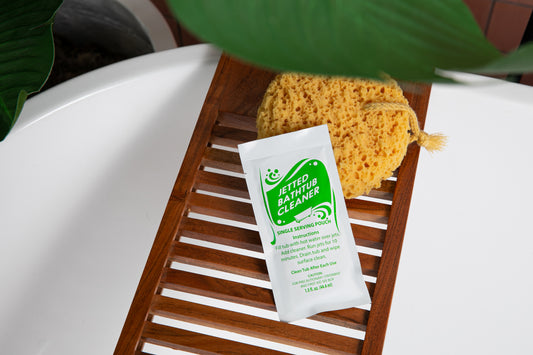 Jetted Tub Cleaner - 2 Travel Pouches