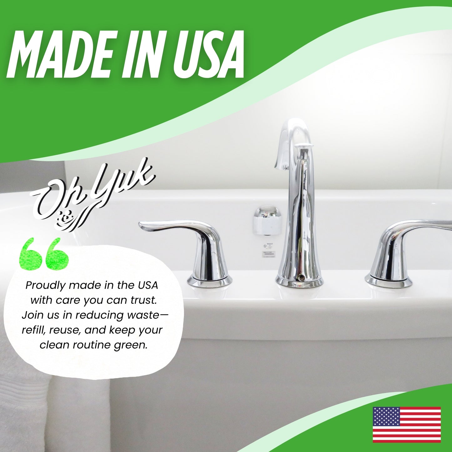 Tub & Tile Cleaner + 4X Refill – Combo with Concentrate Bottle