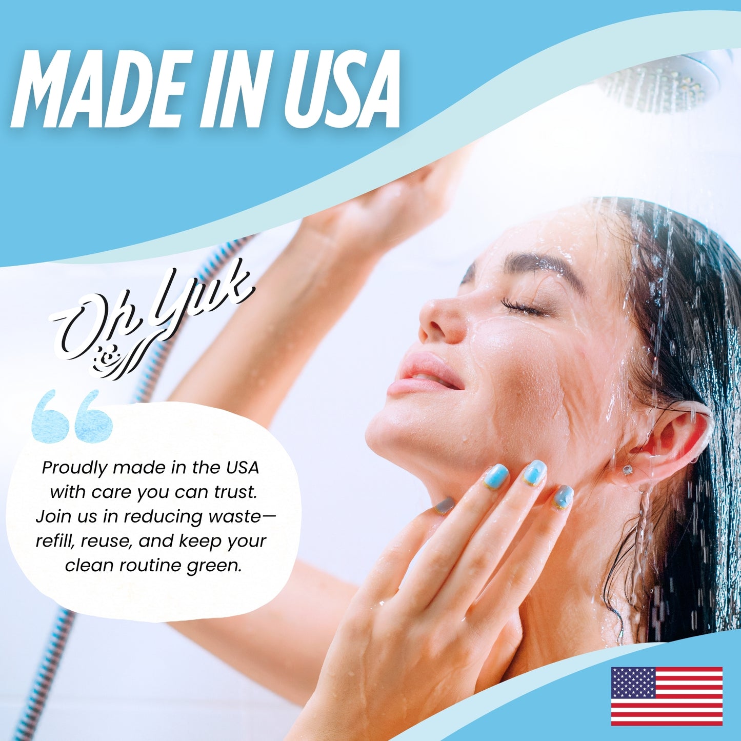 Daily Shower Cleaner + 10X Refill – Combo with Concentrate Bottle
