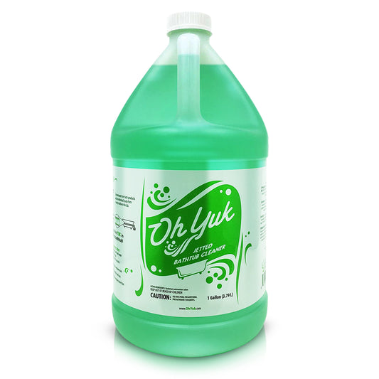 Oh Yuk Jetted Tub Cleaner for Jacuzzis, Bathtubs, Whirlpools -  1 Gallon