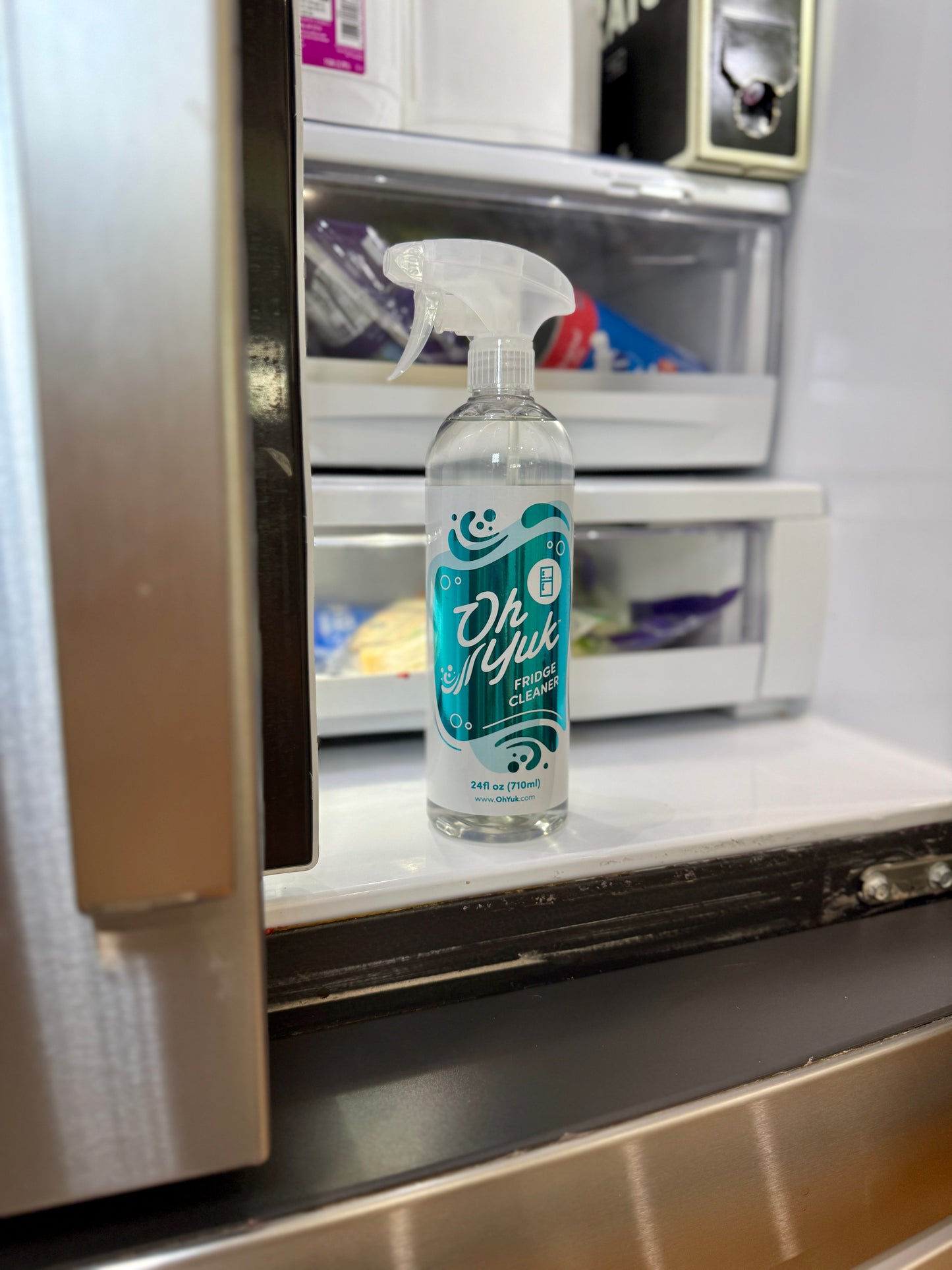 Fridge Cleaner + 4X Refill – Combo with Concentrate Bottle