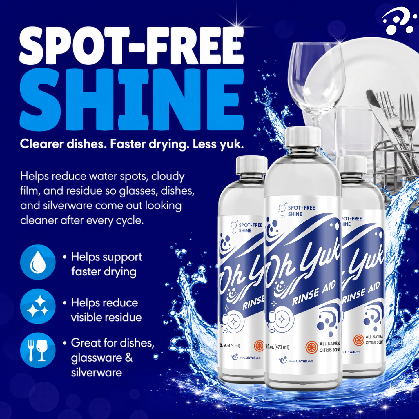 Oh Yuk Dishwasher Rinse Aid