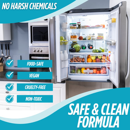 Fridge Cleaner + 4X Refill – Combo
