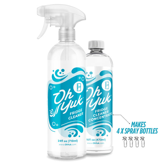 Fridge Cleaner + 4X Refill – Combo with Concentrate Bottle