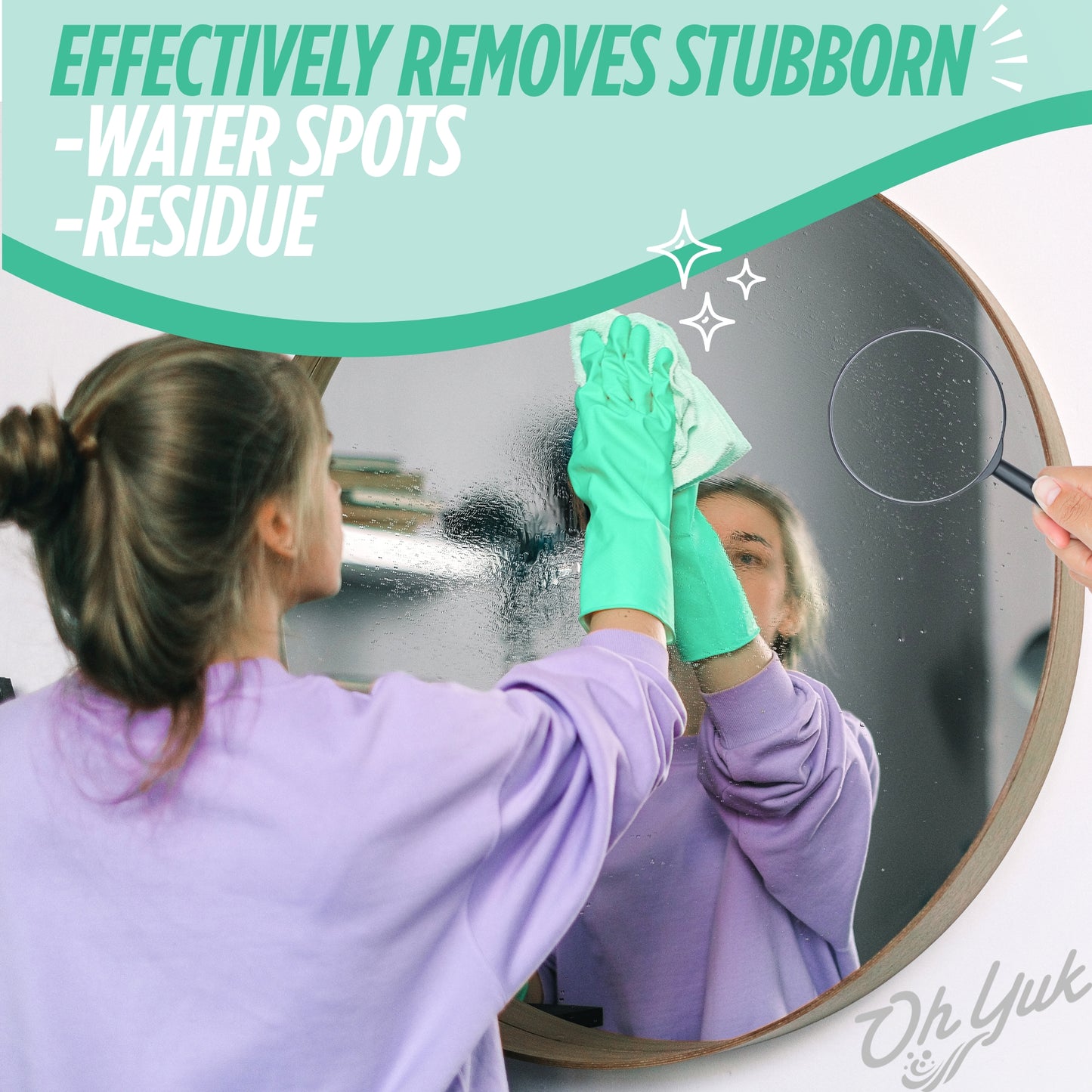Glass Cleaner + 4X Refill – Combo with Concentrate Bottle