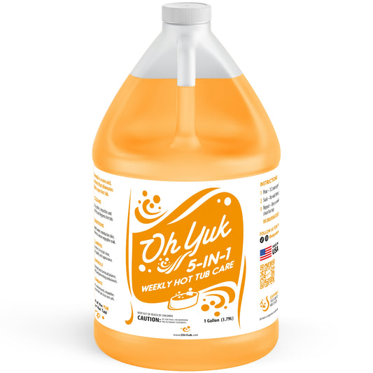 Oh Yuk 5-in-1 Weekly Hot Tub Chemicals - 1 Gallon