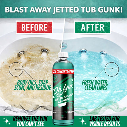 Oh Yuk Jetted Tub Cleaner 2X Concentrated