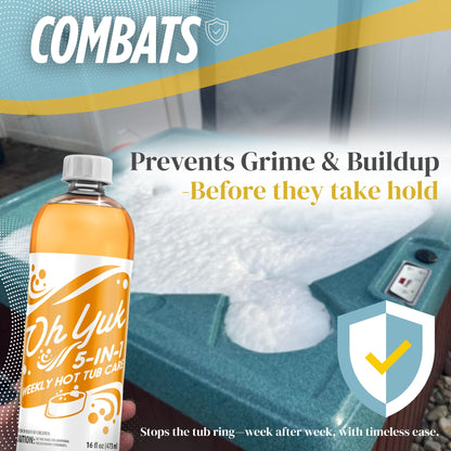 5-in-1 Weekly Hot Tub Care - All-in-One Spa Maintenance
