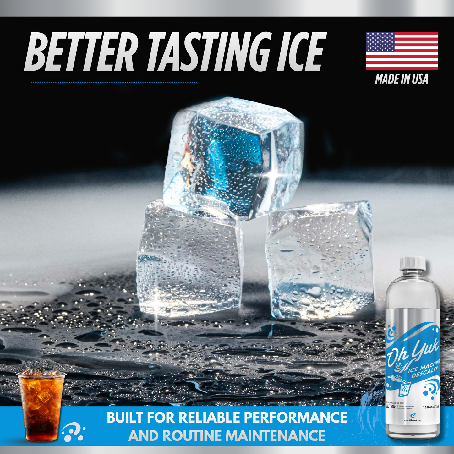 Oh Yuk Ice Machine Cleaner/Descaler