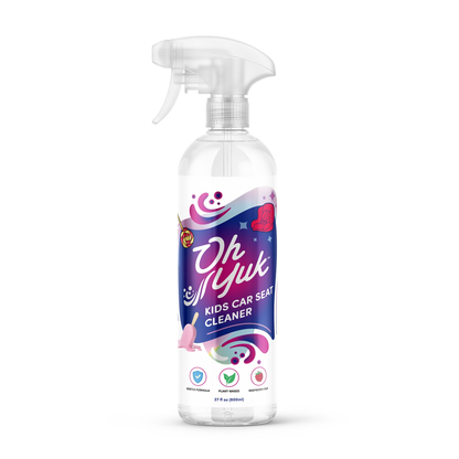 Oh YUK Kids Car Seat Cleaner Spray – Probiotic Stain & Odor Remover – 27 fl oz