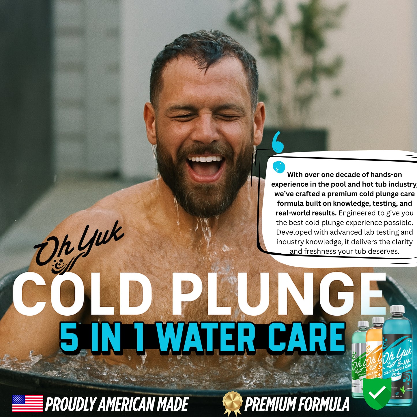 Oh Yuk 5-in-1 Cold Plunge Water Treatment